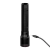Hand flashlight Ledlenser P7R Black rechargeable LED 1000 lumens, 3.7V 21700, IP68, 159 mm, 360 g