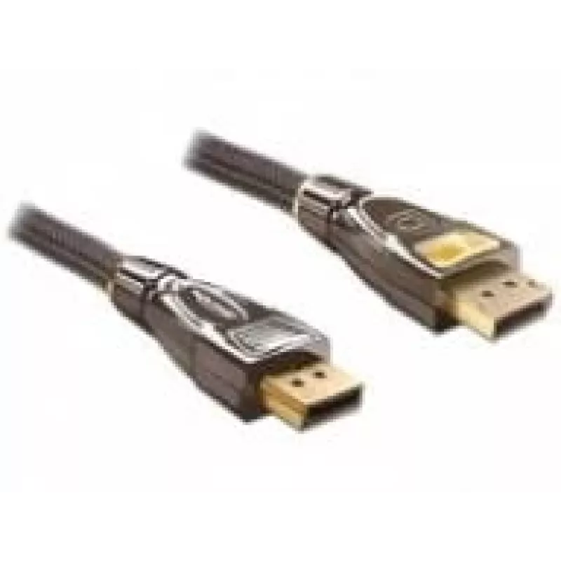 DisplayPort cable DeLOCK 82772 3 m Anthracite