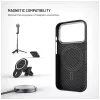 Protective sleeve FIXED MagVelar for Apple iPhone 17 Pro, black