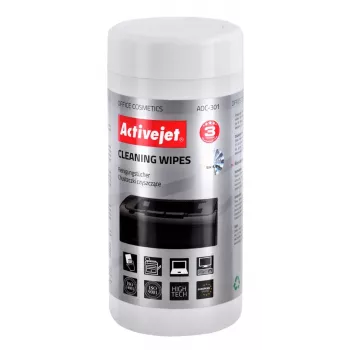 Activejet AOC-301 universal cleaning wipes, 100 pcs