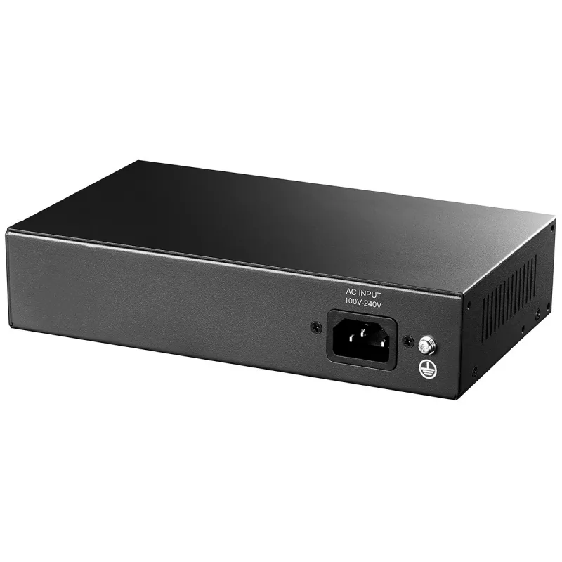 Network switch Cudy FS1010PG — 10/100 Mbps, 8 PoE ports, 2 uplink, 120W PoE budget, metal housing