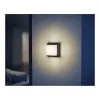 Outdoor wall light Steinel L 845 SC, LED non-changeable 9 W, anthracite, aluminium/plastic, 160°/5 m