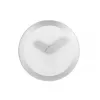 NeXtime klok 2615zi Focus, Ø25 cm, Wall, White/ Silver