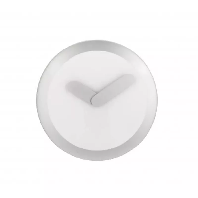 NeXtime klok 2615zi Focus, Ø25 cm, Wall, White/ Silver