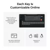 Full-size mechanical keyboard Keychron Q6 Max — Red switches, white shell