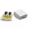 Cable Accessory Mount Box CAT6 UTP/2P NCAC-2U6-01 Gembird