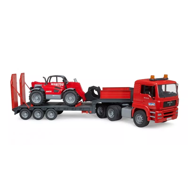 Vehicle set BRUDER MAN TGA Loader truck with Manitou Loader