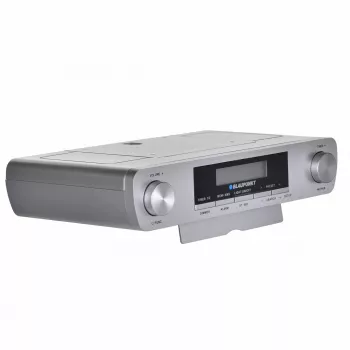 Kitchen radio BLAUPUNKT KR14BT with Bluetooth, FM, LED display, 2x0.8W, mains/battery, grey