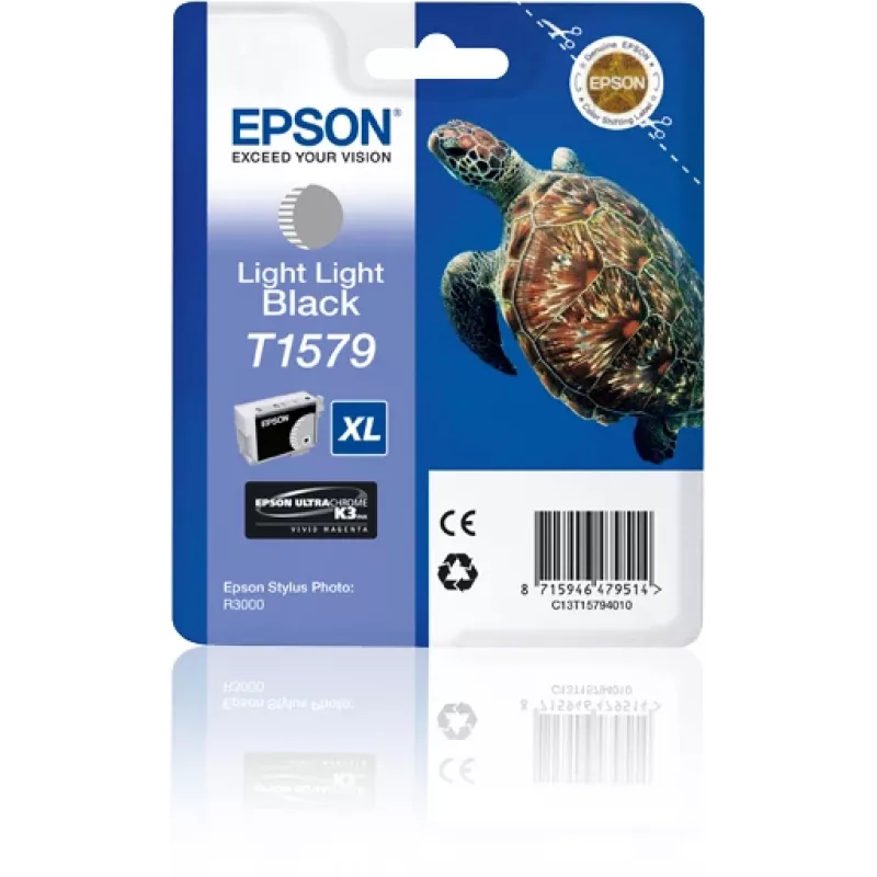Cartridge Epson T1579 Light Light Black C13T15794010