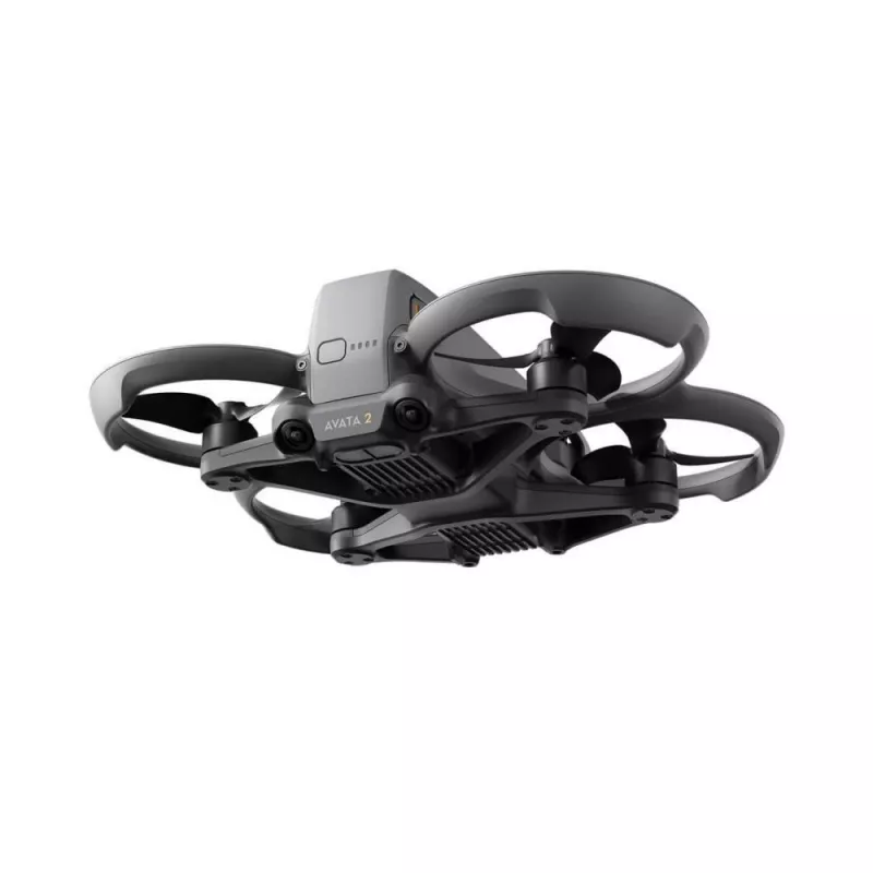 Drone DJI Avata 2 — maximum range 13,000 m, max speed 27 m/s, 4 rotors, black (without goggles or remote controller)
