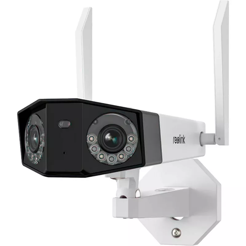 Reolink Duo Series W730 - 4K Outdoor Wi-Fi Camera, Dual-Lens, 180° Panoramic View, Person/Vehicle/Animal Detection