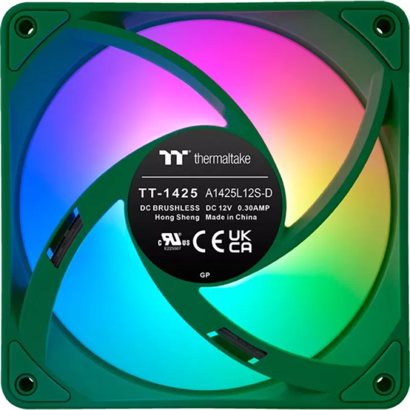 Fan Thermaltake CT140 EX ARGB Sync 14 cm Green 3 pcs 500-1800 RPM