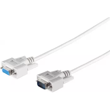 VGA monitor cable ShiverPeaks 15-pin ST-BU 3m