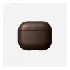Leather AirPods Case Nomad V3 Rustic Brown — protective leather cover for AirPods charging case