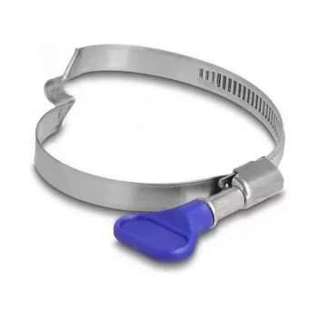 Screw clamp DeLOCK Butterfly Hose Clamp stainless 400 steel 50-65 mm