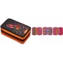 Pencil Case Herlitz 50038794 Soft Polyester Black Orange 190x115x70mm