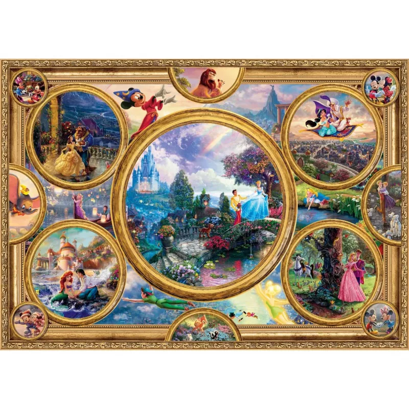 Jigsaw Puzzle Schmidt Spiele Thomas Kinkade Studios Disney Dreams Collection 2000 pcs