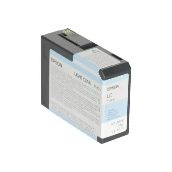 Epson Singlepack Light Cyan T580500, Light Cyan, Pigment-based ink, 80 ml, 1 pc(s), Single pack