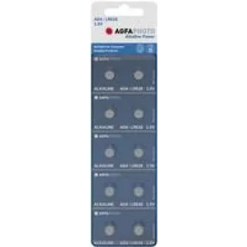 AgfaPhoto AG4 button cell LR 66 alkaline manganese 1.5 V 10 pcs.