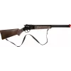 Toy metal shotgun Pulio 15597/6, 12-round, spring-powered dart launcher