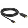 Video Cable Adapter DeLOCK 83698 Mini DisplayPort to HDMI 1m Black