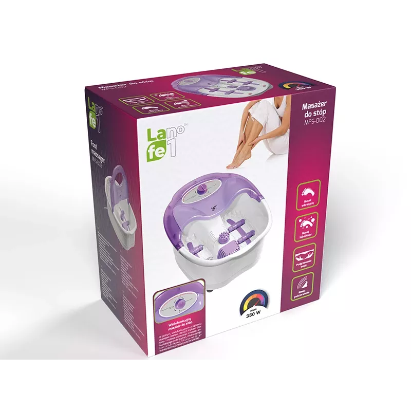LAFE MFS-002 foot bath massager with heating and bubbles
