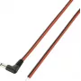 VOLTCRAFT Niedervolt-Connection Cable Niedervolt-Plug - Cable, open end 5.5 mm 2.5 mm 2 m 1 pc(s) (93025c179)