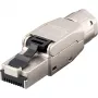 Goobay CAT 8.1 STP-shielded, field-terminable RJ45-Plug (61130)
