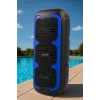 Portable stereo speaker SQUEAK SQ1009 — Bluetooth 5.3, 45W RMS, 10h battery, FM, USB, AUX, LED, 1800 mAh, Black