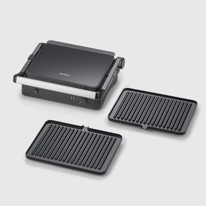 Contact Grill Severin KG 2398 Black White 1800W 300x220mm