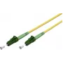 Goobay 59627 Fibre Optic Cable 0,5 m LC/APC FTTH OS2 Yellow (59627)