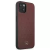 Mercedes MEHCP13SPSQRE iPhone 13 mini 5,4 Red/red hardcase Leather Stars Pattern