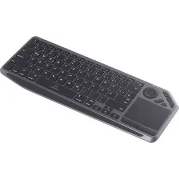 Renkforce RF-WLBTKB-300 Bluetooth wireless keyboard German QWERTZ Black Integrated (RF-6746416)