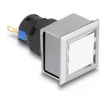 Industrial machine LED lamp DELOCK 22058 — 1 LED, IP40/IP65, AC 250V, 5A, 25×42×25 mm