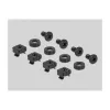 DeLOCK 19 inch Panel with 2 x BNC jack 1U black