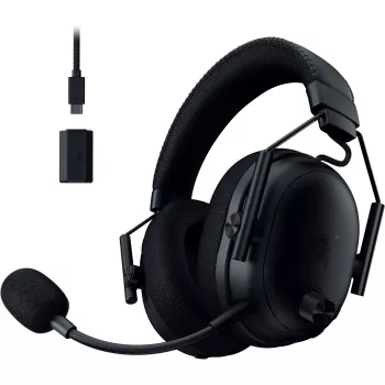 BlackShark V3 Pro, gaming headset black, ANC, 2,4 GHz dongle, Bluetooth, USB, 3,5 mm jack