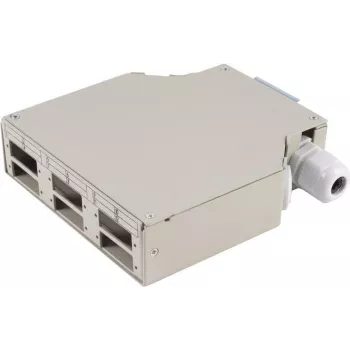 Distribution Box ShiverPeaks BS07-65010 6-way Metal Grey for DIN rail mounting