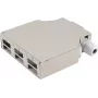 Distribution Box ShiverPeaks BS07-65010 6-way Metal Grey for DIN rail mounting