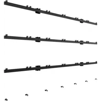 Wall mount B-TECH BTXPS27-W6X6/B for 27 inch universal 6x6 dvLED videowall
