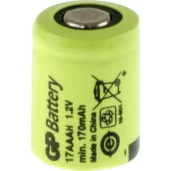 Rechargeable NiMH Battery GP 1/3 AAA (Flat-Top) 1.2 V 170 mAh — GP 129938
