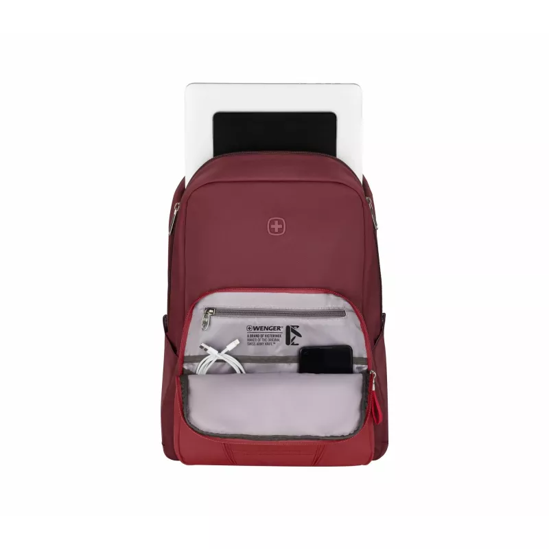 Casual backpack Wenger SwissGear Motion Red Nylon