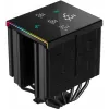 Air cooler DeepCool AK620 Digital PRO — 120 mm fan, 1750 RPM, 25 dB, 12 V, suitable for LGA1700/AM5, black
