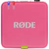 Wireless microphone RODE Wireless GO III Pink — compact dual-channel transmitter and receiver system