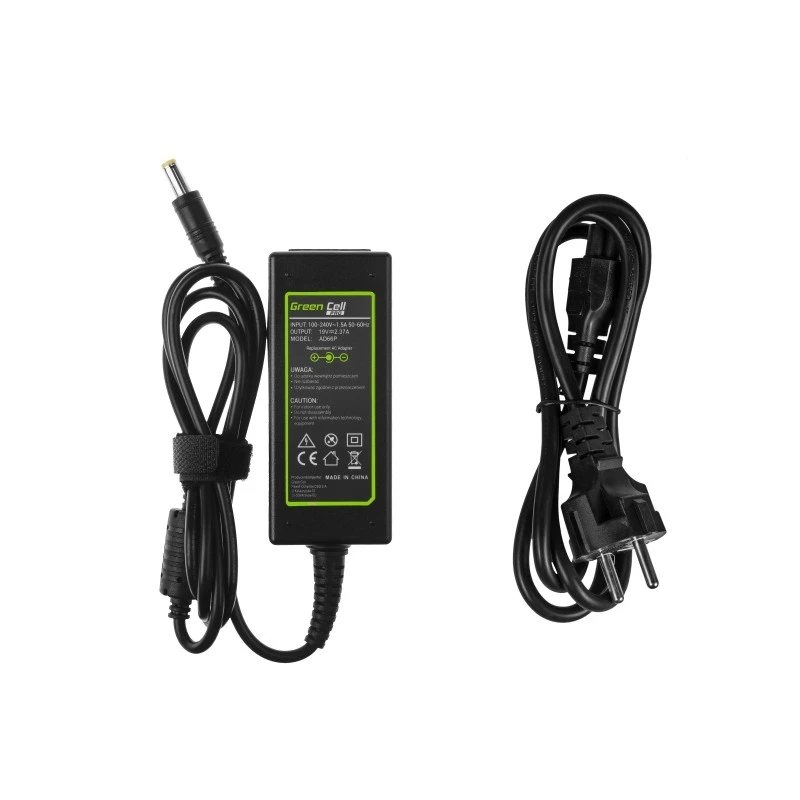 Green Cell Pro charger for Acer Aspire E5-511 E5-521 E5-573 E5-573g Es1-131 Es1-512 Es1-531 V5-171 19v 2.37a 45w