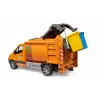 BRUDER model vehicle MB Sprinter municipal garbage truck BR-02682, scale toy replica