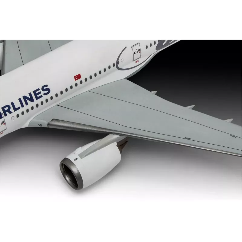 Plastic model aircraft REVELL Airbus A350-900 Turkish Air 1/144 scale