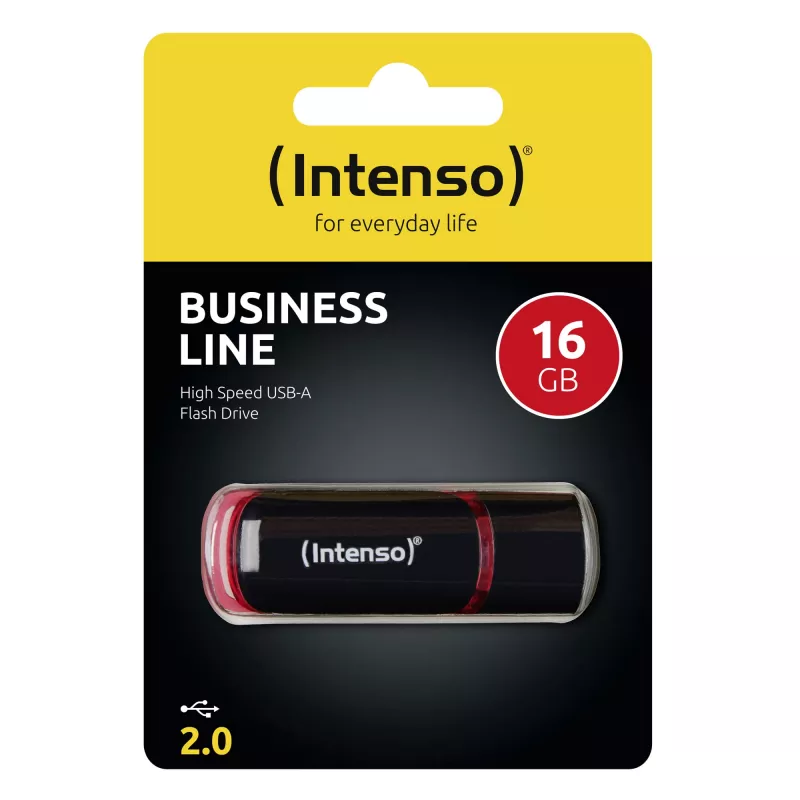 USB flash drive Intenso 16GB USB Type-A 2.0 Black Red