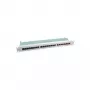 Patch Panel VALUE Kat.6 19 inch 24 Ports Shielded Grey
