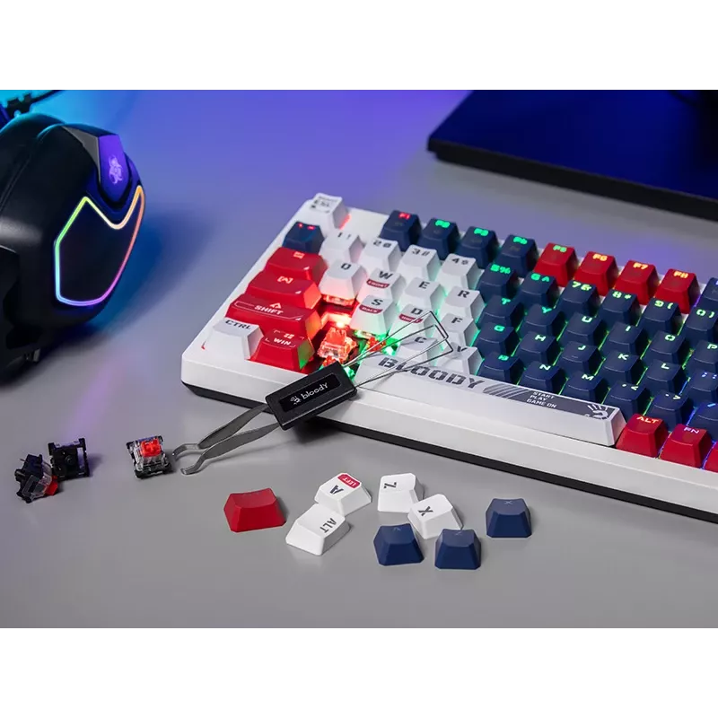 Gaming mouse A4Tech Bloody S98 USB Sports Navy with BLMS Red Plus switches