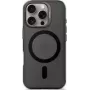 Phone backpack Decoded for iPhone 16 Pro, Transparent Black, made from recycled plastic Tempered Glass Screen Protector